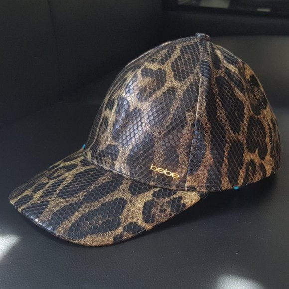 🔥HOT ITEM🔥 Leopard Print Leather Baseball Cap